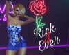 R4E FLOWER POWER  BLUE