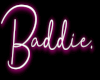 Baddie Head sign