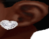 Silver Heart Earrings