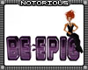 BeEpic Purple Seating