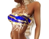 Tiger Top-Cobalt