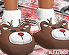 Xmas Reindeer Slipper M