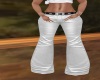 white jeans with belt