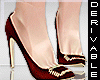 Dark Red Elegant Heels