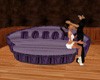 Purple Passion 4P Couch