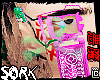 homemade scouter pink
