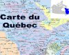 Quebec map