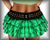 Green/Gold Lattice skirt