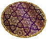 Purple &Gold Rug