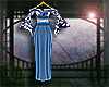 Kimono Blue Sakuras