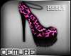{D}Pink Leo. Heels
