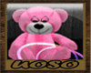 ♡ Pink hulahoop bear