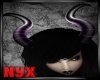 (Nyx) Purple  Horns
