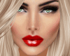 Kat red lips realistic