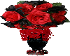 Black Red Flower Wedding