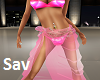 Bikini Wrap-Pink Jewel
