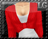 (LG)Layer Sweater Red