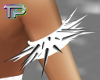 !TP Spiked Armband L Whi
