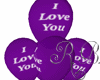 Wedding Balloons Purple