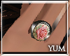 /Y/Rose Cameo ring