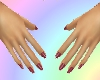 Pink Dainty Fingernails