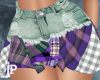 Denim Patch Skirt V2