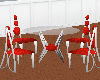 red&chrome table