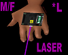 Laser L Hand Purple *M/F