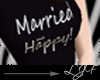 Married & Happy shirt
