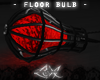 -LEXI- Floor Bulb: Ruby