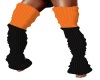 Orange Blk socks