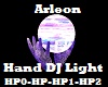 Purple Hand DJ Light
