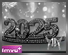 2025 New Year Black