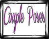 Couple Poses Wall Sign