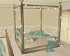 Seashells Canopy Bed