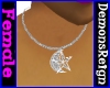 Silver MoonStar Necklace