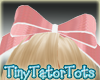 Kids Summer Coral Bow