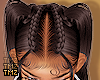 T| Add On Braids -Black