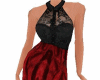 Black-Red Party Dress