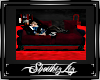Shows Black & Red Couch