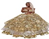 silver/gold Formal Gown