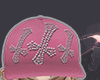 pink cross hat