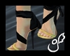 [Ga] Black&Gold Heels