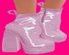 Pink Chunkiness Boots
