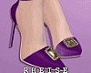 Purple Pumps
