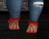 Sassy  Red Feet