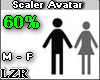 Scaler Avatar M - F 60%