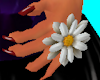 Daisy flower ring