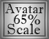 65% Avatar Scale