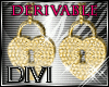 Derivable Gold Earrings